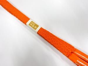 未使用品　正絹　手組帯締め
